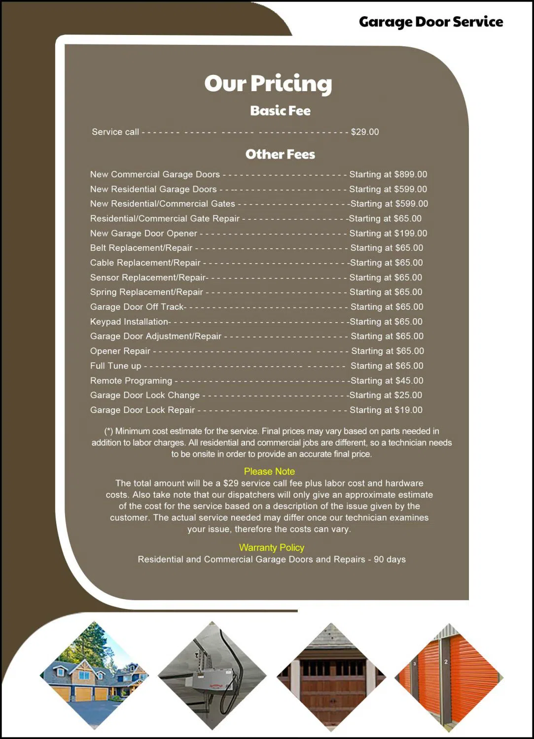 State Garage Doors Tamarac, FL 754-300-1582